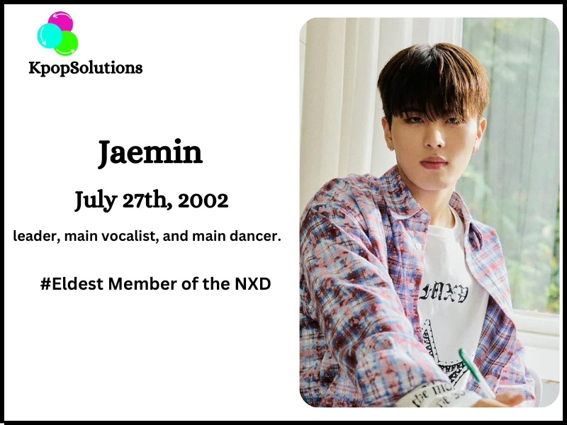 NXD Member Jaemin date of birth and current age.