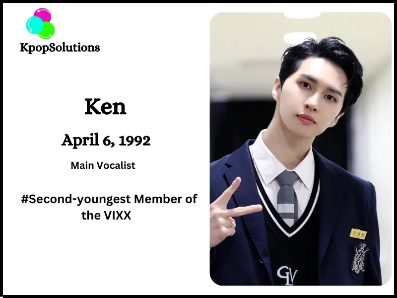 VIXX Member Ken date of birth and current age.