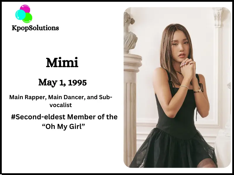Oh My Girl Member Mimi date of birth and current age.