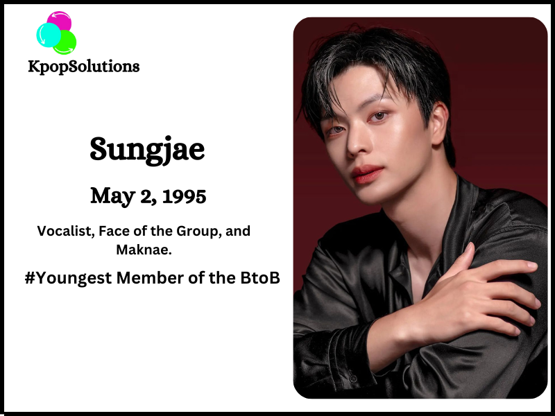 BtoB Member Sungjae date of birth and current age.